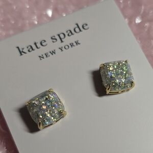 Kate Spade Glitter Stud Earrings